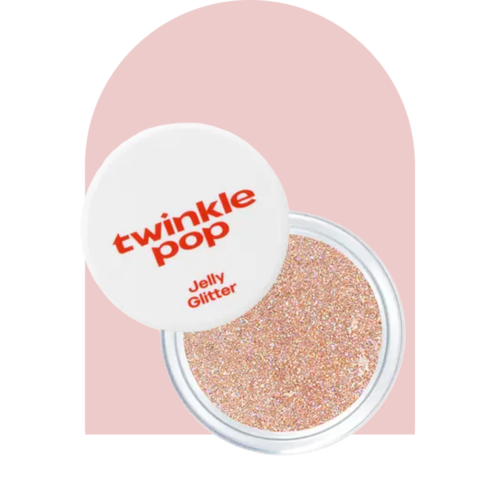 Twinkle Pop Jelly Glitter 04 Coral